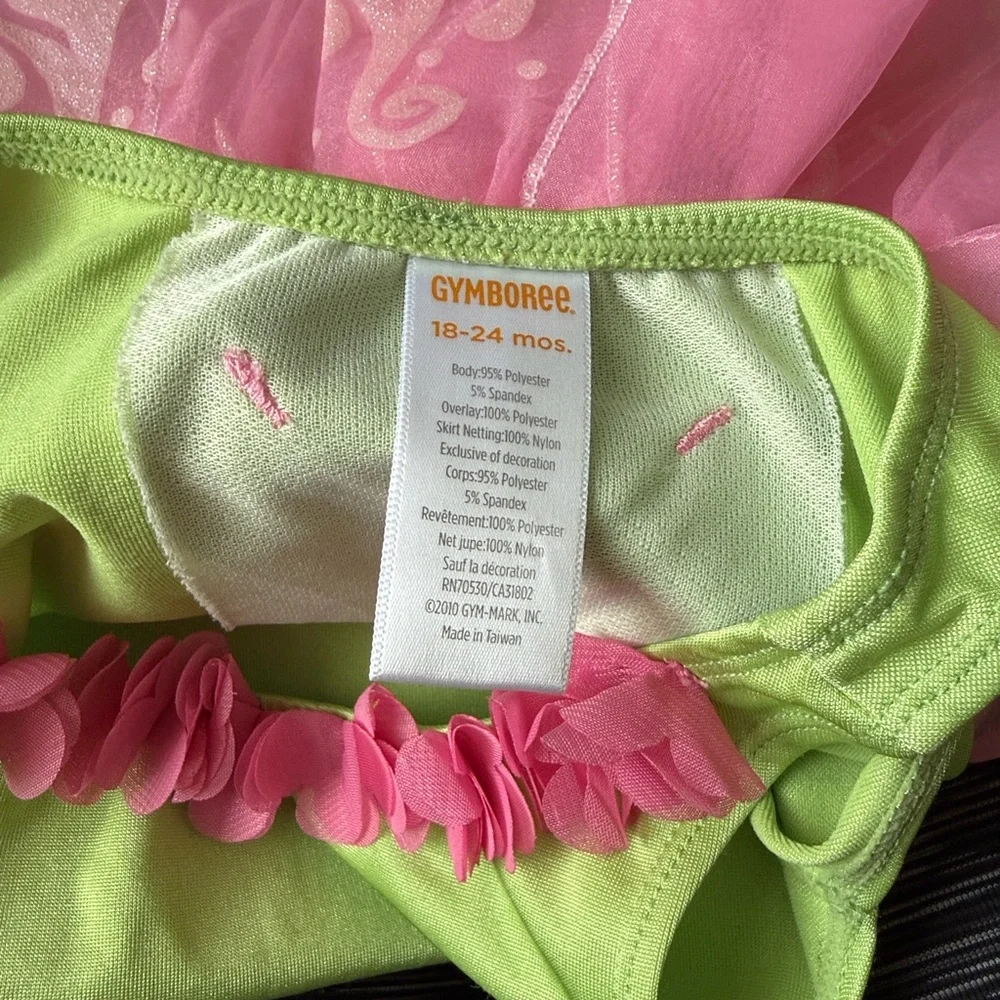 Gymboree green fairy dress baby girls 18-24 months Halloween costume fairycore